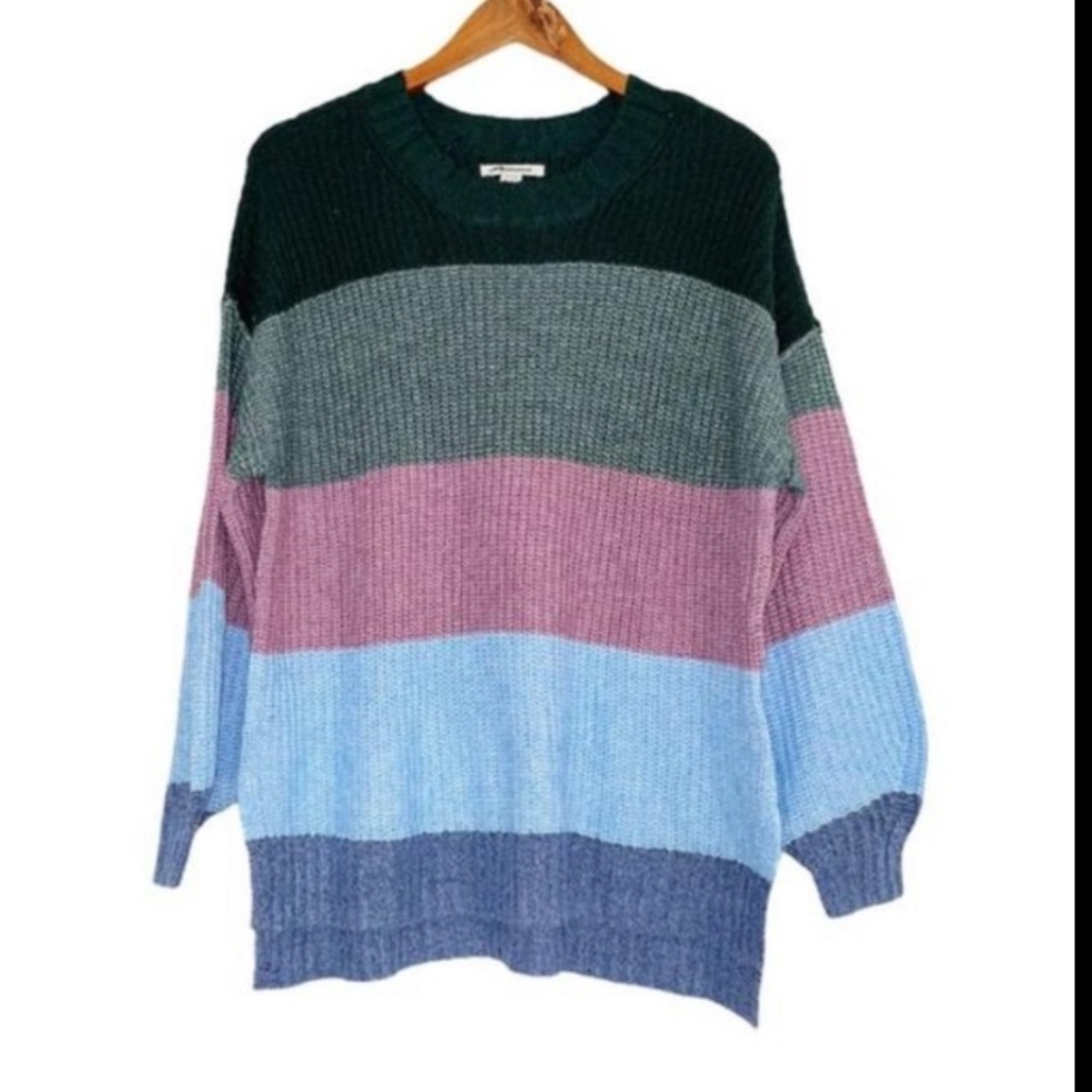ColorBlock AE Crewneck Sweater